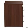 Side pedestal MG-416 (700x600x750mm), dark walnut (assembled)