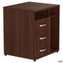 Side pedestal MG-416 (700x600x750mm), dark walnut (assembled)