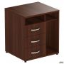 Side pedestal MG-416 (700x600x750mm), dark walnut (assembled)