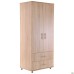 Roma R-302 wardrobe (765x520x1790) Sonoma Oak