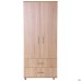 Roma R-302 wardrobe (765x520x1790) Sonoma Oak