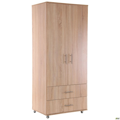 Roma R-302 wardrobe (765x520x1790) Sonoma Oak