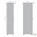 Roma R-303 wardrobe (385x520x1790) Sonoma Oak