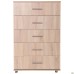 Roma R-401 chest of drawers, oak sonoma
