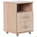 Roma R-201 bedside table, oak sonoma