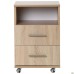 Roma R-201 bedside table, oak sonoma
