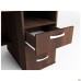 MG-83 office desk (1384x740x750mm), dark walnut
