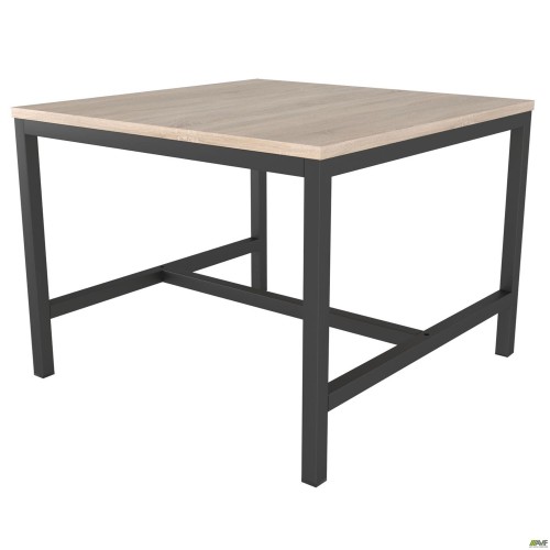Coffee table Triton (600x600x456mm) Sonoma Oak/Black Graphite