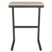 Laptop table Triton (300x400x596mm) Sonoma Oak/Black Graphite