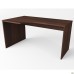 MG-20L office desk (1382x800x750mm), left-hand, dark walnut