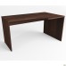 MG-20R office desk (1382x800x750mm), right-hand, dark walnut