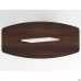 MG-251 conference table (2300x1100x760mm) dark walnut