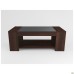 MG-315 coffee table (1200x600x450mm), dark walnut/anthracite insert