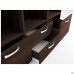 MG-630 document cabinet (1600x420x1200mm) dark walnut
