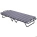 Classic folding cot black with mattress 1900×800 Kilt-1