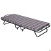 Classic folding cot black with mattress 1900×800 Kilt-4
