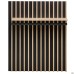 Wall coat rack with shelf Welcome (750x252x88mm) black graphite, Sonoma Oak
