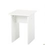Stool (330x330x450H), White, 16 mm