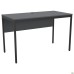 Oslo desk (1187x600x750mm), graphite black/slate grey