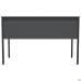 Oslo desk (1187x600x750mm), graphite black/slate grey
