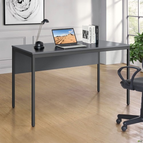 Oslo desk (1187x600x750mm), graphite black/slate grey