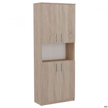 Document cabinet OM-603 (720x362x1868mm) Sonoma Oak