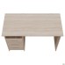 Single-pedestal desk OM-122L (1200x580x750mm) Sonoma Oak