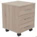 Mobile pedestal with lock OM-401 (400x400x500mm) (assembled) Sonoma Oak