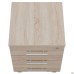 Mobile pedestal with lock OM-401 (400x400x500mm) (assembled) Sonoma Oak