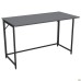 Fold FL1200 folding table (1200x600x750H) black/Grey Slate