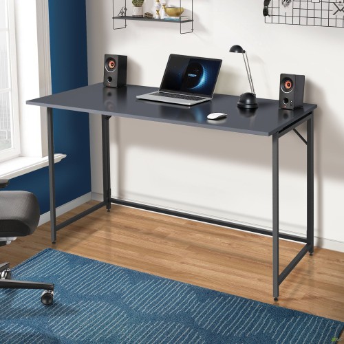 Fold FL1200 folding table (1200x600x750H) black/Grey Slate