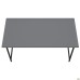 Fold FL1200 folding table (1200x600x750H) black/Grey Slate