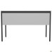 Oslo desk (1187x600x750mm), graphite black/white