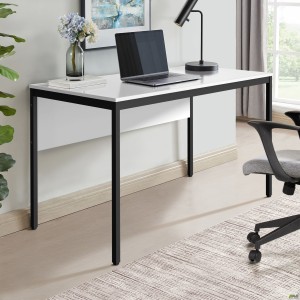 Oslo desk (1187x600x750mm), graphite black/white