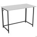 Fold FL1000 folding table (1000x600x750mm), black/white