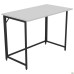 Fold FL1000 folding table (1000x600x750mm), black/white