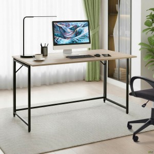 Fold FL1200 folding table (1200x600x750H) black/Oak Sonoma