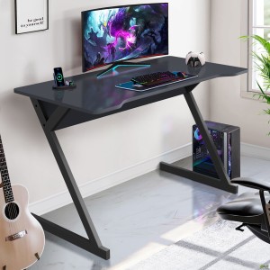Стіл комп'ютерний Dexter DX1200 (1200х600х750Н) чорний графіт/Антрацит
