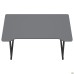 Dexter DX1200 computer desk (1200x600x750H) graphite black/Grey Slate