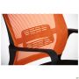Matrix HR office chair, Sydney-07 seat / Line-07 orange mesh back