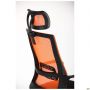 Matrix HR office chair, Sydney-07 seat / Line-07 orange mesh back