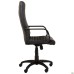 Atlet PL Chair, Tilt – Black Faux Leather