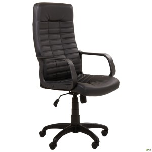 Atlet PL Chair, Tilt – Black Faux Leather