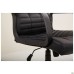Atlet PL Chair, Tilt – Black Faux Leather