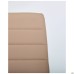 Sicily chair, chrome, beige faux leather
