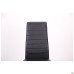 Sicily chair, chrome, black faux leather