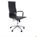 Slim HB Chrome Chair, Tilt – Wax Dark Grey