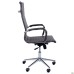 Slim HB Chrome Chair, Tilt – Wax Dark Grey