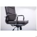 Slim FX HB Chrome Chair, Tilt – Wax Black Grey