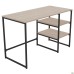 Jet JT1200 computer desk (1187x550x750H) black/Oak Sonoma